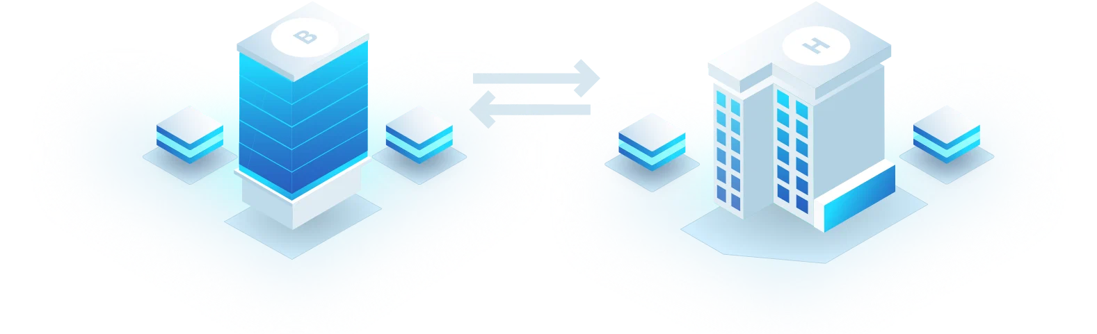 site to site vpn between networks illustration
