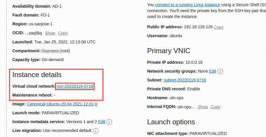 Setup Oracle Cloud VPN server with UTunnel configure the security policy and access to network ports