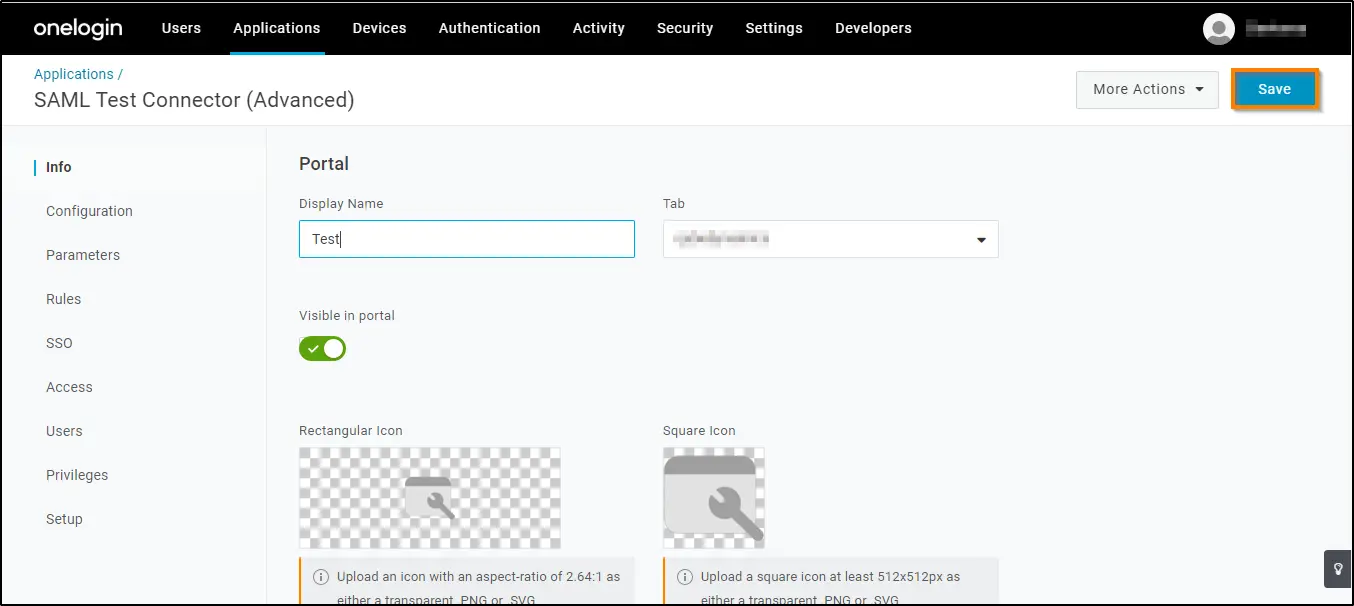 How to enable SSO and integrate with OneLogin provide a display name