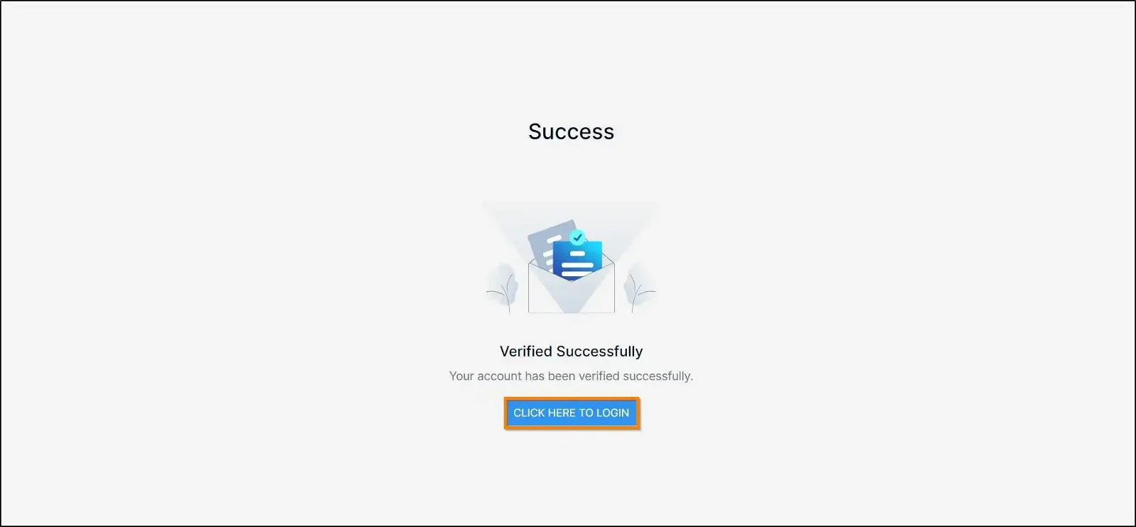 How to signup as organization email verified notification