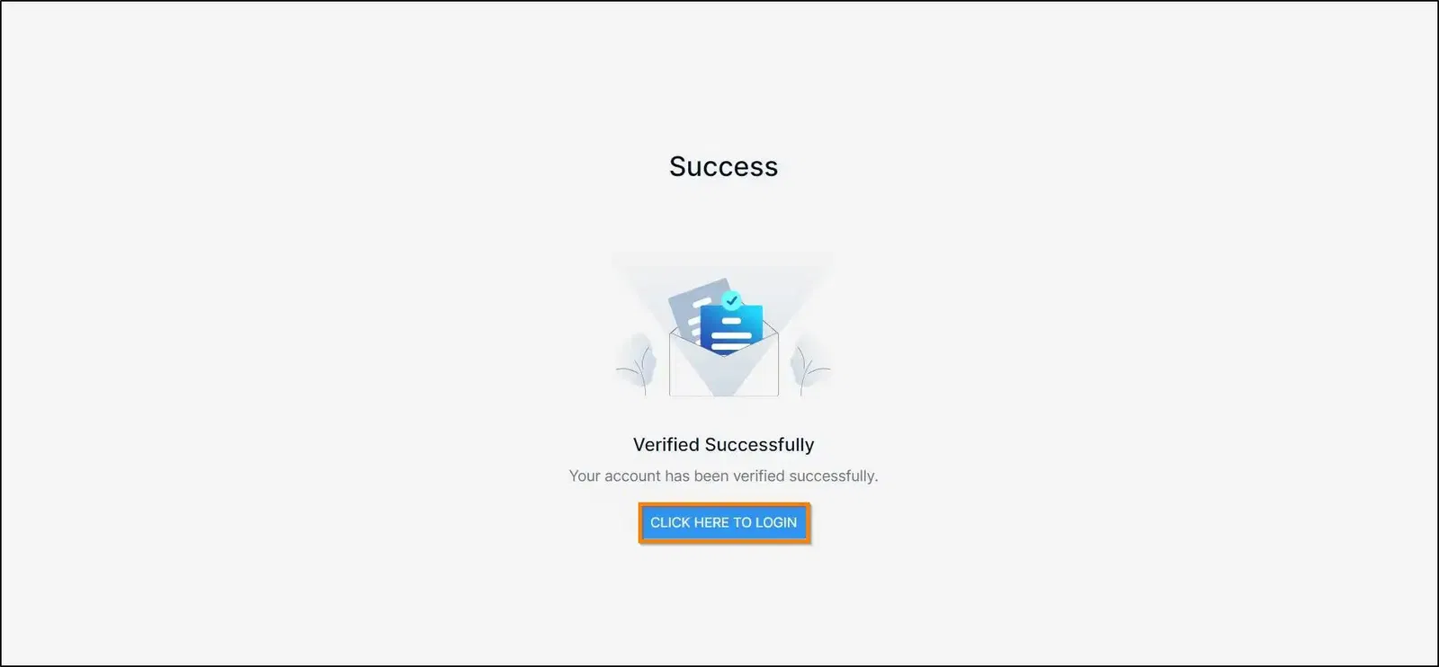 How to signup as organization email verified notification