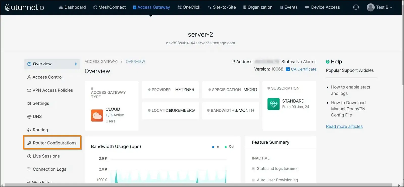 Asus Merlin router VPN configuration server overview