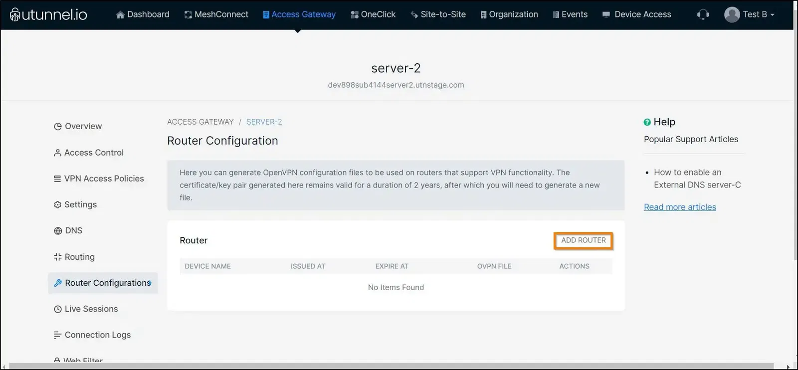 Asus Merlin router VPN configuration router configuration