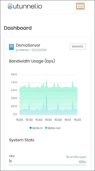 use openvpn client to connect to vpn utunnel dashboard