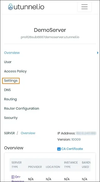 use openvpn client to connect to vpn server settings
