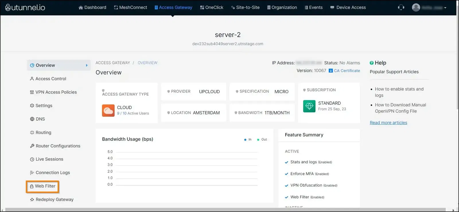 How to block country-specific websites on VPN server overview