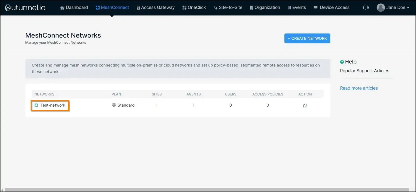 How to configure a Site Link network overview