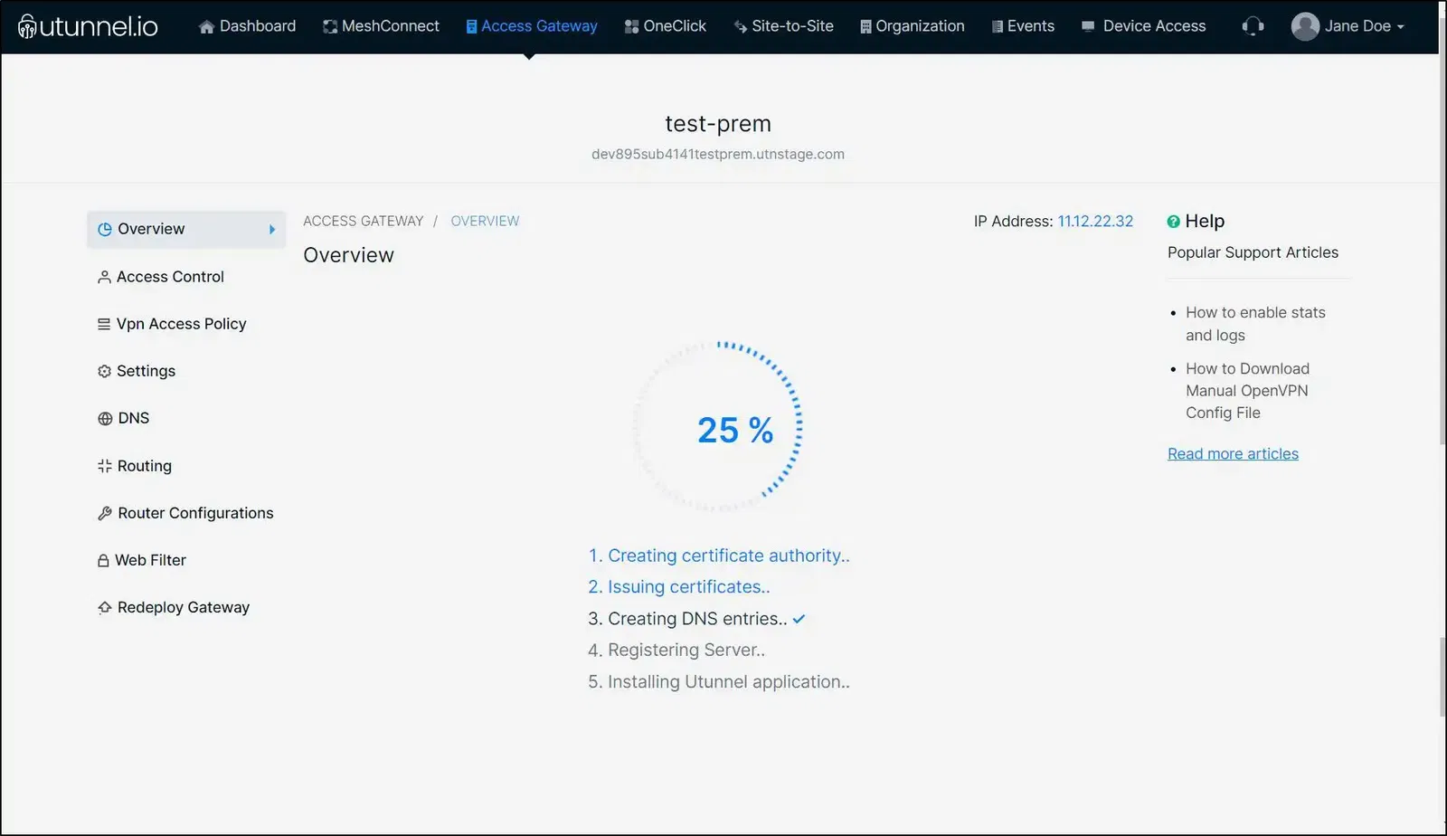 How to set up a Contabo VPN server with UTunnel server overview